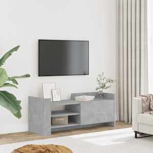TV skříňka betonově šedá 100x35x40 cm kompozitní dřevo - obrázek 1