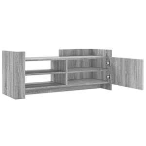 TV skříňka šedá sonoma 100 x 35 x 40 cm kompozitní dřevo - obrázek 8