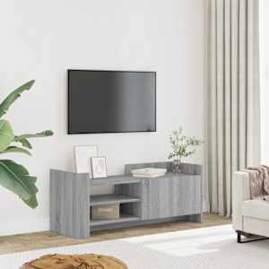 TV omarica siva sonoma 100x35x40 cm inženirski les