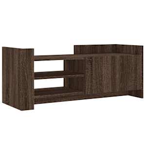 TV skříňka hnědý dub 100 x 35 x 40 cm kompozitní dřevo - obrázek 2