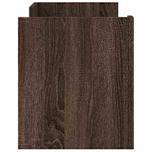 TV skříňka hnědý dub 100 x 35 x 40 cm kompozitní dřevo - obrázek 5
