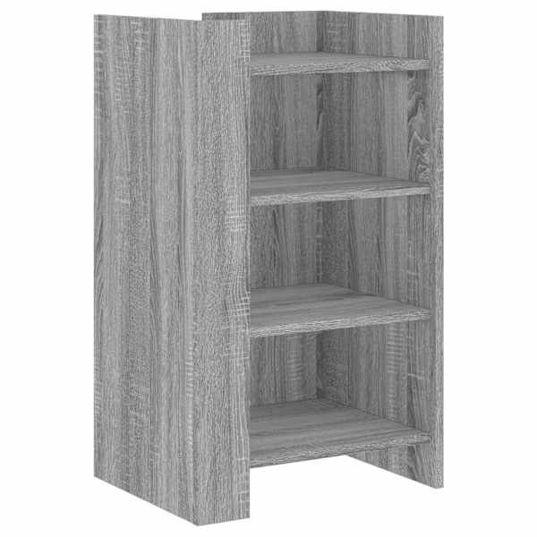 vidaXL puhvetkapp, hall Sonoma tamm, 45x35x75 cm, tehispuit
