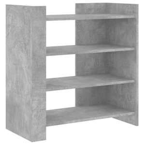 Příborník betonově šedý 73,5 x 35 x 75 cm kompozitní dřevo - obrázek 2