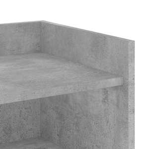 Příborník betonově šedý 73,5 x 35 x 75 cm kompozitní dřevo - obrázek 8