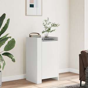 Komoda bela 45x35x75 cm inženirski les