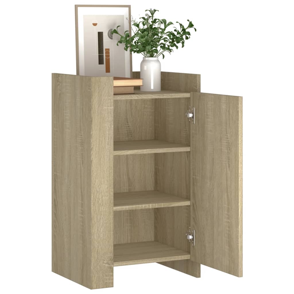 vidaXL Senkki Sonoma tammi 45x35x75 cm tekninen puu