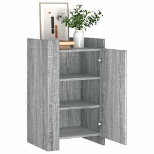 vidaXL Sideboard Grey Sonoma Engineered Wood Medium