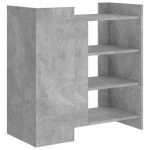 Příborník betonově šedý 73,5 x 35 x 75 cm kompozitní dřevo - obrázek 6