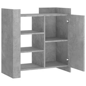 Příborník betonově šedý 73,5 x 35 x 75 cm kompozitní dřevo - obrázek 7