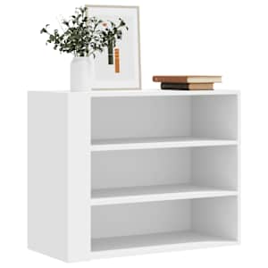 Nástěnná skříňka bílá 75 x 35 x 60 cm kompozitní dřevo