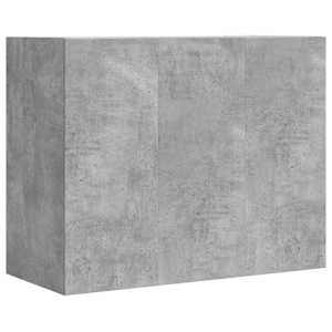 Nástěnná skříňka betonově šedá 75 x 35 x 60 cm kompozitní dřevo - obrázek 6
