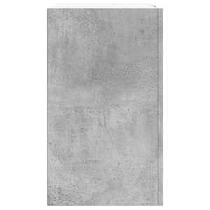 Nástěnná skříňka betonově šedá 75 x 35 x 60 cm kompozitní dřevo - obrázek 5
