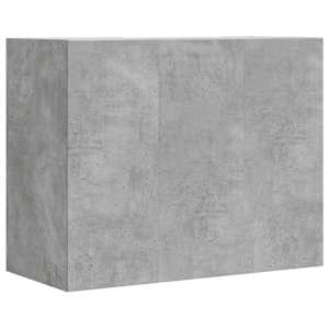 Nástěnná skříňka betonově šedá 75 x 35 x 60 cm kompozitní dřevo - obrázek 6