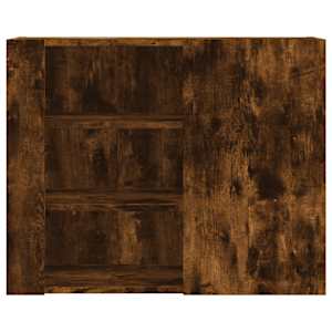 Nástěnná skříňka kouřový dub 75 x 35 x 60 cm kompozitní dřevo - obrázek 4