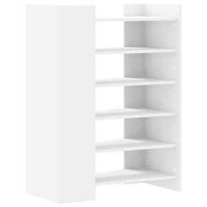 Botník bílý 74,5 x 37,5 x 100 cm kompozitní dřevo - obrázek 6