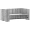 vidaXL seinariiul, hall Sonoma tamm, 70,5x35x30,5 cm, tehispuit