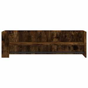 Nástěnná police kouřový dub 100 x 35 x 30,5 cm kompozitní dřevo - obrázek 4
