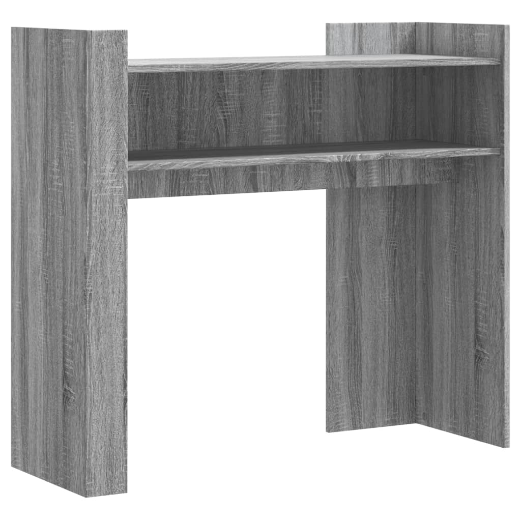vidaXL Konzolový stolek šedý sonoma 100 x 35 x 90 cm kompozitní dřevo