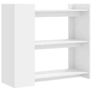 Konzolový stolek bílý 100 x 35 x 90 cm kompozitní dřevo - obrázek 6