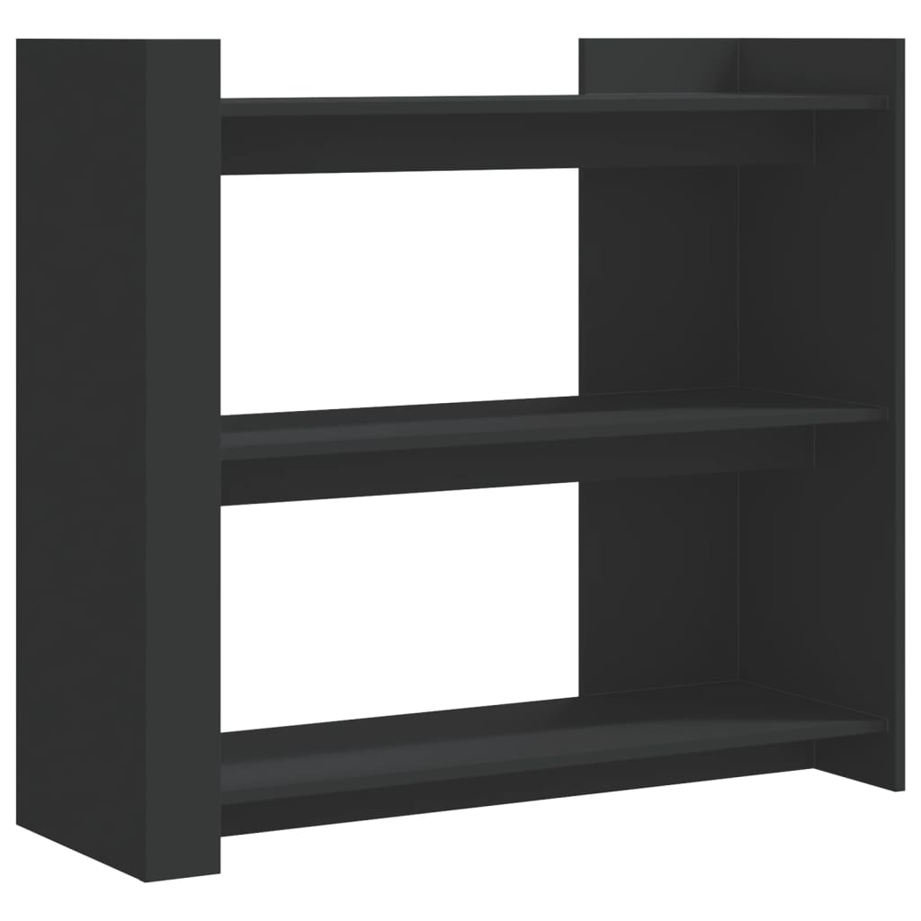 vidaXL Konzolový stolek černý 100 x 35 x 90 cm kompozitní dřevo