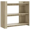 vidaXL konsoollaud, Sonoma tamm, 100 x 35 x 90 cm, tehispuit