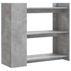 Konzolový stolek betonově šedý 100 x 35 x 90 cm dřevotříska - obrázek 6