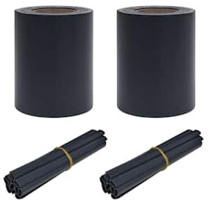 vidaXL Aia Privaatsuse Ekraanid 70 x 0,19 m PVC Tumehall