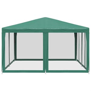 Party stan s 8 síťovanými bočnicemi zelený 4 x 4 m HDPE - obrázek 4
