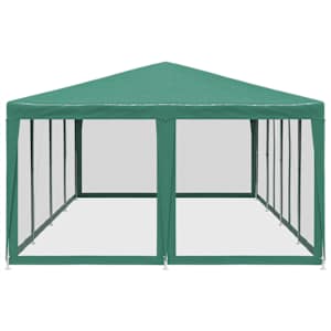 Party stan s 12 síťovanými bočnicemi zelený 8 x 4 m HDPE - obrázek 4