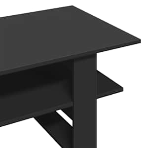 Konferenční stolek černý 102 x 55 x 42 cm kompozitní dřevo - obrázek 6