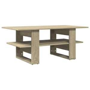Konferenční stolek dub sonoma 102 x 55 x 42 cm kompozitní dřevo - obrázek 2