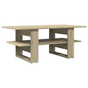 Konferenční stolek dub sonoma 102 x 55 x 42 cm kompozitní dřevo - obrázek 5