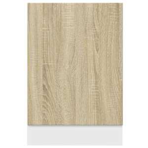 Panel do myčky, dub sonoma, 45 x 3 x 67 cm, konstrukční dřevo - obrázek 4