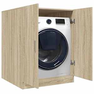 Omara za pralni stroj sonoma hrast 70,5x71,5x91,5 cm