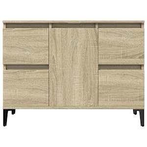 Skříňka pod umyvadlo dub sonoma 80x33x60 cm kompozitní dřevo - obrázek 5