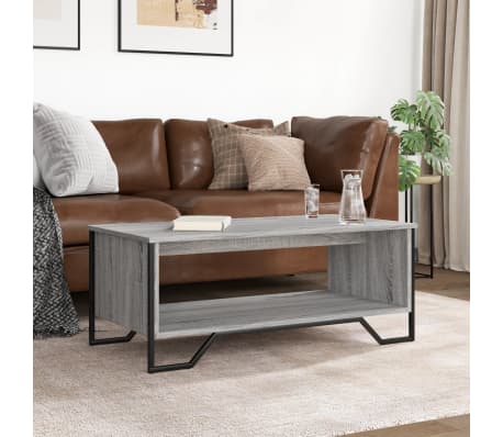 vidaXL &Tau;&rho;&alpha;&pi;&epsilon;&zeta;ά&kappa;&iota; &Sigma;&alpha;&lambda;&omicron;&nu;&iota;&omicron;ύ &Gamma;&kappa;&rho;&iota; Sonoma 100x51x40 &epsilon;&kappa;. &Epsilon;&pi;&epsilon;&xi;&epsilon;&rho;&gamma;&alpha;&sigma;&mu;έ&nu;&omicron; &Xi;ύ&lambda;&omicron;