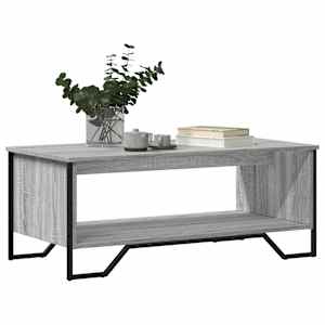 Konferenční stolek šedý sonoma 100x51x40 cm kompozitní dřevo - obrázek 4