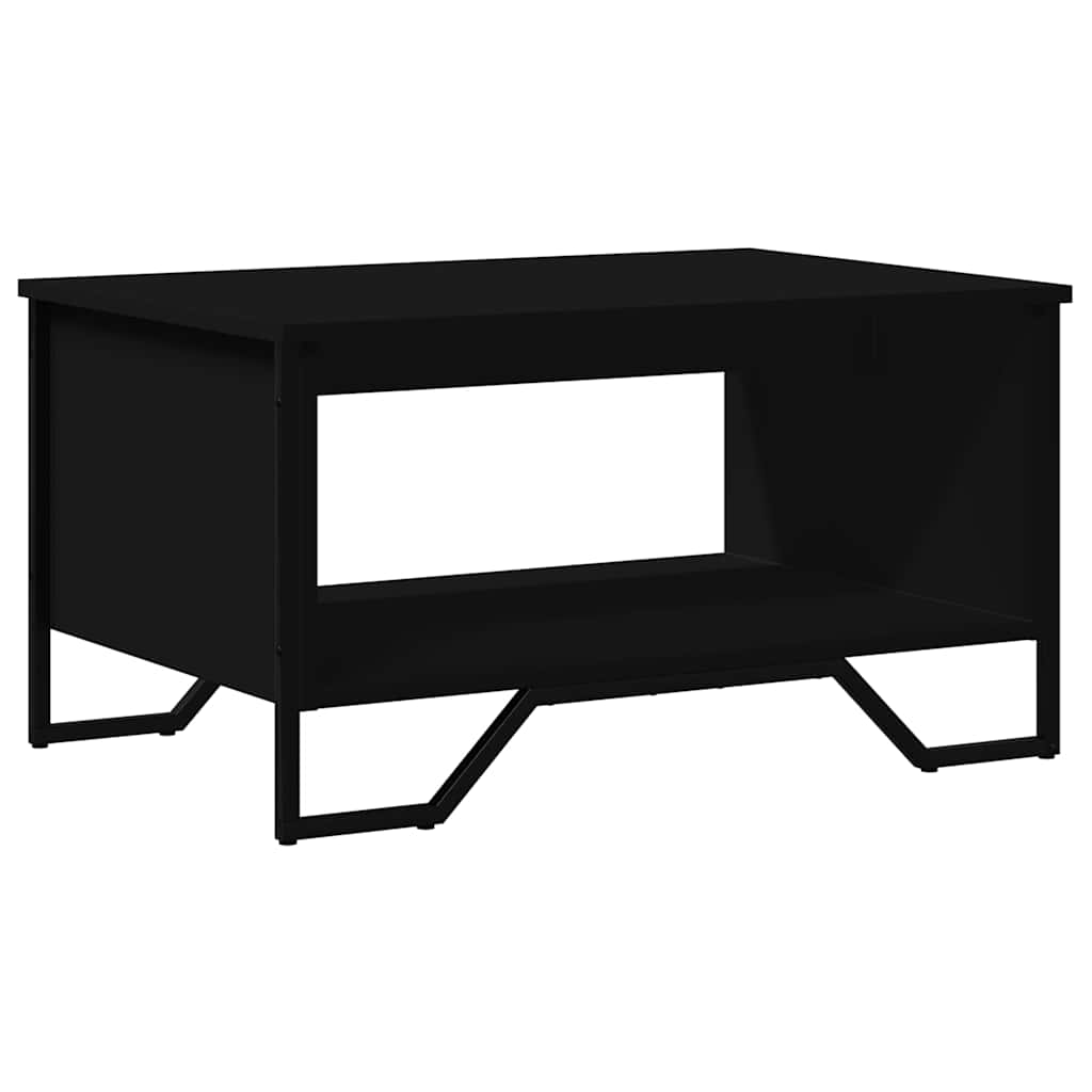 E-shop vidaXL Konferenčný stolík čierny 75x51x40 cm kompozitné drevo