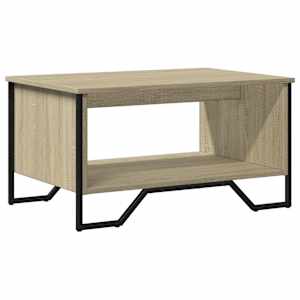 Konferenční stolek dub sonoma 75 x 51 x 40 cm kompozitní dřevo - obrázek 2