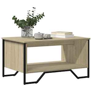 Konferenční stolek dub sonoma 75 x 51 x 40 cm kompozitní dřevo - obrázek 4