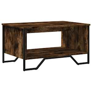 Konferenční stolek kouřový dub 75 x 51 x 40 cm kompozitní dřevo - obrázek 2