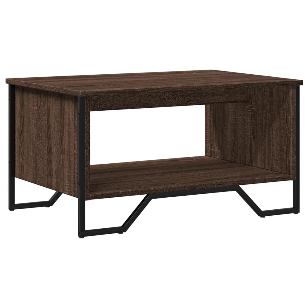 vidaXL Konferenční stolek hnědý dub 75 x 51 x 40 cm kompozitní dřevo