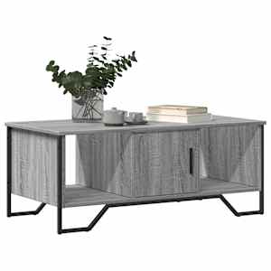Konferenční stolek šedý sonoma 100x51x40 cm kompozitní dřevo - obrázek 4