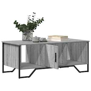 Konferenční stolek šedý sonoma 100x51x40 cm kompozitní dřevo - obrázek 9