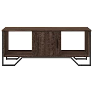 Konferenční stolek hnědý dub 100 x 51 x 40 cm kompozitní dřevo - obrázek 5