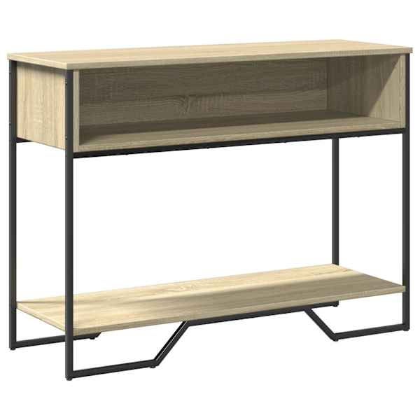 vidaXL konsoollaud, Sonoma tamm, 100x35x74,5 cm, tehispuit