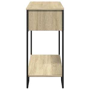 Konzolový stolek dub sonoma 100 x 35 x 74,5 cm kompozitní dřevo - obrázek 5