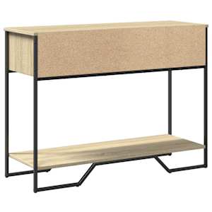 Konzolový stolek dub sonoma 100 x 35 x 74,5 cm kompozitní dřevo - obrázek 6