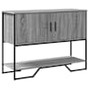 vidaXL konsoollaud, hall Sonoma tamm, 100x35x74,5 cm, tehispuit