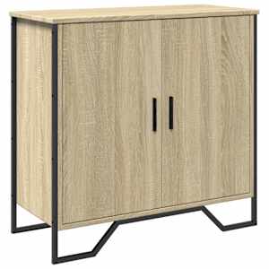 Příborník dub sonoma 78 x 35,5 x 74,5 cm kompozitní dřevo - obrázek 2